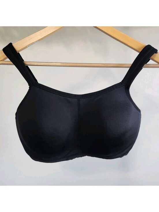 Natori Other - Natori Sports Bra 32DDD Black Yogi Convertible High Impact Sports Coolmax